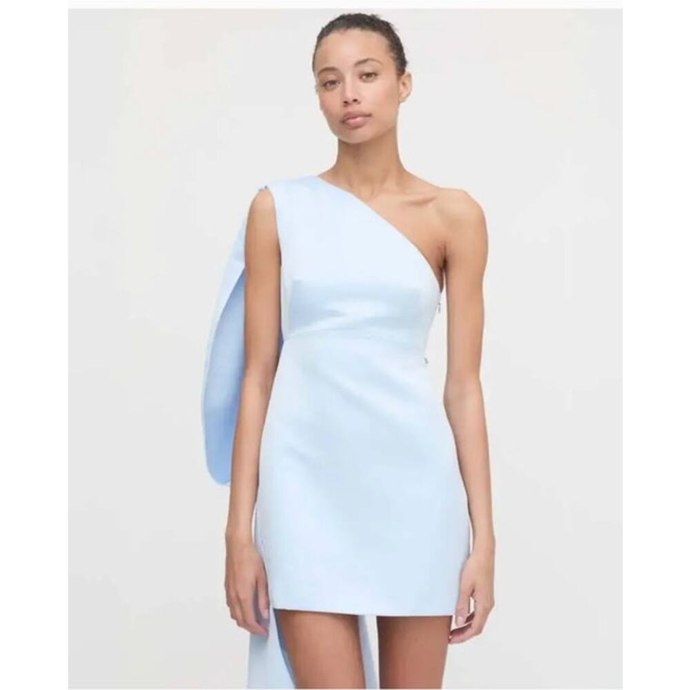 HILL HOUSE Sz 6 Eden Dress Powder Blue NWT - Picture 13 of 13